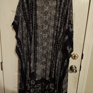 & Other Stories Black and White Patterned Jacket